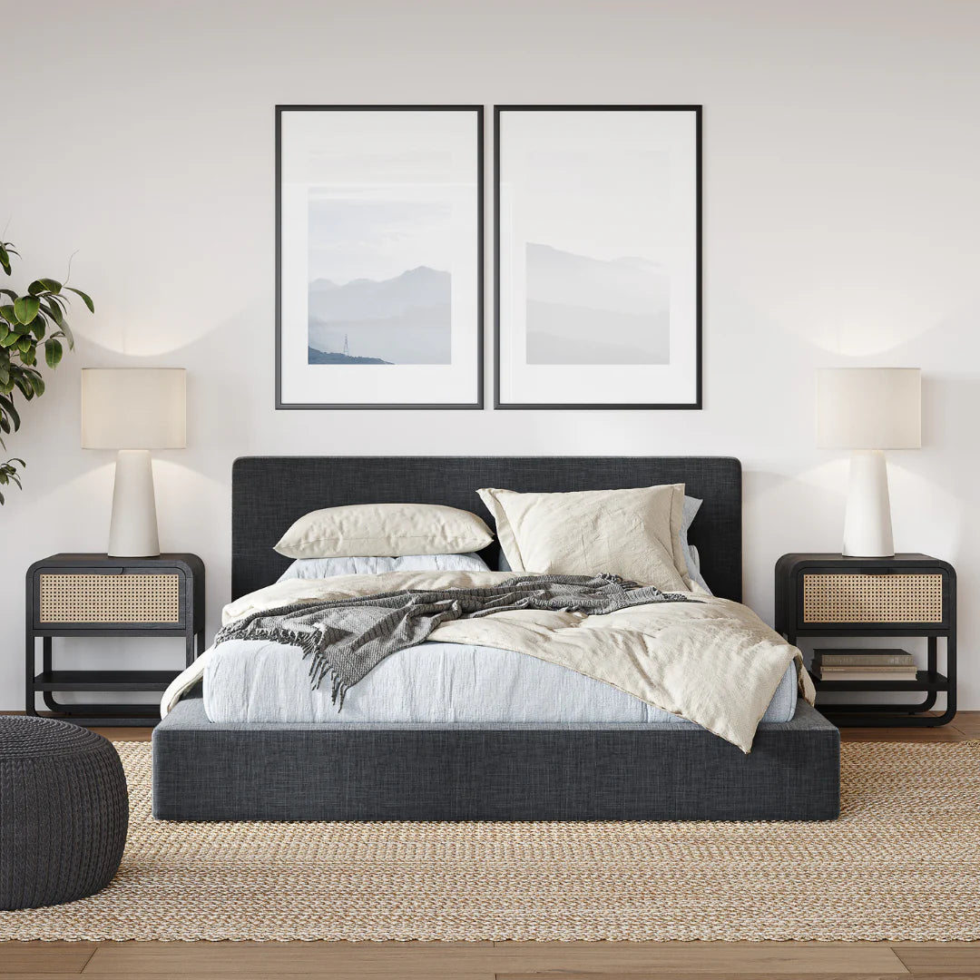 Ultra Bed Set: Bed Frame and Headboard